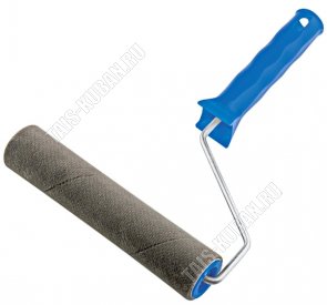 Валик ВЕЛЮР  65мм d36мм, ворс 2мм, с ручк.