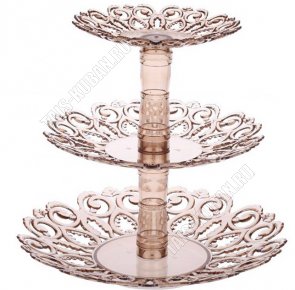 Фруктовница 3-х яр, кругл (d16/21/26 h24,5см) 