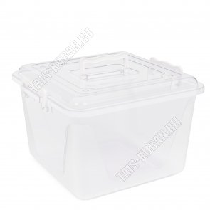 Контейнер квадр. 15л крыш.(32х32 h22см) (5) 