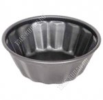 Сатин Форма д/кекса d19,5 h8см ,синий/черн,гофриров.борт,толщ.ст.и дна 0,9мм