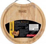 Доска круглая d24см,гевея (24)