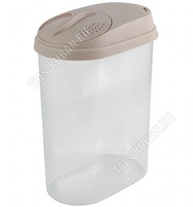 Контейнер с дозатором,латте 1,6л (15,5х9 h21см) (46) 