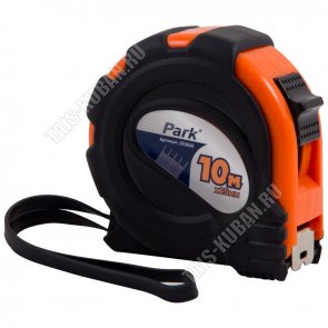 Рулетка с фикс,прорезин.корп. L10м*25мм (6) 