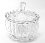 Сахарница с крышкой 200мл d10 h12см 