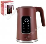 Чайник нерж. 1,7л 2200Вт диск,2-ая стенка, бордо(8) 