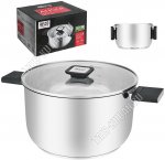 Anser Кастрюля 5,8л d24см,ф.цилиндр,складн ручки (6)