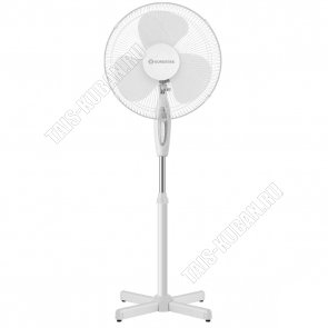 Вентилятор напольный EUROSTEK 45Вт,белый в упаков.4шт,d43см (цена за 1шт) (4) 