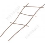 Опора д/растений h45см, мокко 