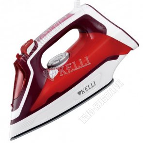 Утюг керам. подошв. 2200Вт пар 25г/вода 380мл,верт.отпарив,рег.t,защит.от перегрев,самоочист,красный (10) 