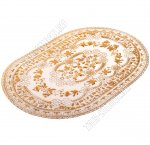Ажурная салфетка, золото, овал (30х46см) 