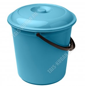 Ведро хоз-ное с кр 15л (d30,5 h29см) синее (15)