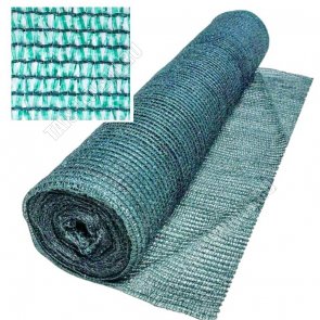 Сетка затеняющая РУЛОН плотн.55г/м2 (шир.2,0м *L50м) зеленый (1) 