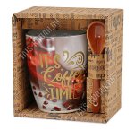 Кружка п/у +ложка 340мл 