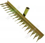 Грабли витые б/ч 18-и зуб. раб.часть-шир.52см. дл.зуб.10см, порош.окр. (10)