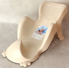 Горка д/купания L54см,молочный, Эльф (10) 