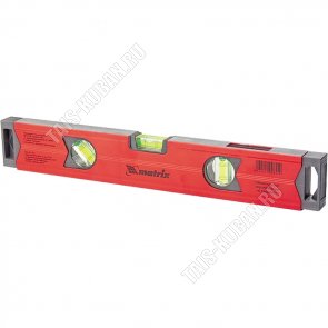 Уровень алюмин.магнит.  600мм,фрезеров,3глазка(1зерк) 