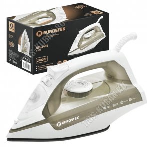 Утюг керамическая подошва 2400Вт пар 45г/мин,для воыа 230мл, оливковый (10) 