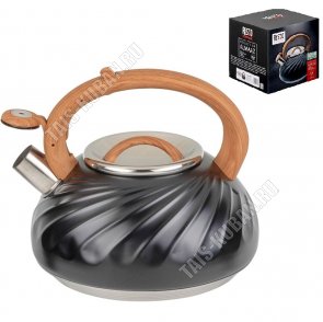 Чайник нерж 3,0л черный матов (4) 