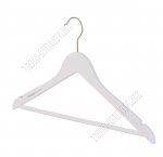 Вешалка (дерево) белый L44см (50)