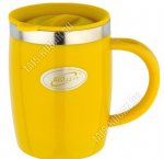 Термокружка (нерж+пластик) 0,4л 