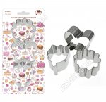 Насадка н-р 6шт д/декорир-я выпечки,с ершиком,нерж.сталь (6)