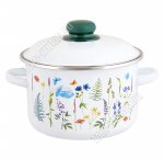 Кастрюля белый (цил) 2,0л 