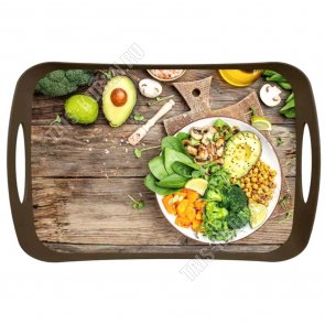 Поднос прямоугольный (41х27 h5см) 