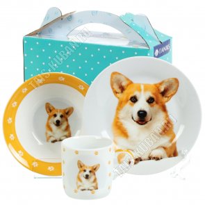 Набор (фарфор) 3пр 