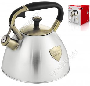Чайник нерж 3,0л свисток (6) 
