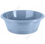 Таз кругл.  8,0л (d35 h10см) голуб-сер (10)