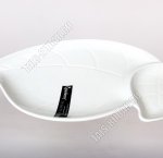 Белье Блюдо 2х секционное 34х20 (ф.листок) б/уп (24)