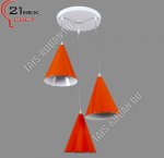 Люстра плаф-металл/ОРАНЖ 3плаф 