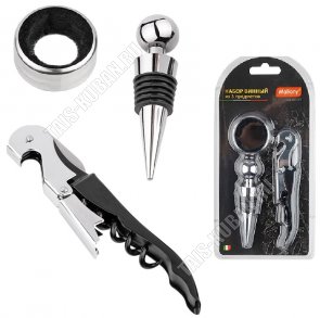 Нож-сомелье +набор винный 2пр (12) 