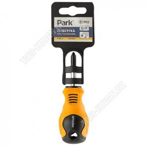 Отвертка Standart крестообр. PH2х38мм, магн.наконеч.,сталь CrV (12)