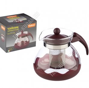 Чайник завар (стекло+пластик) 