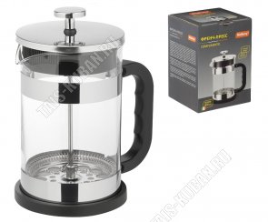 Френч-пресс (стекло+нерж) 
