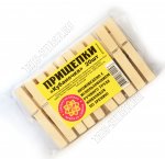 Прищепки д/белья дерево 20шт L8см 