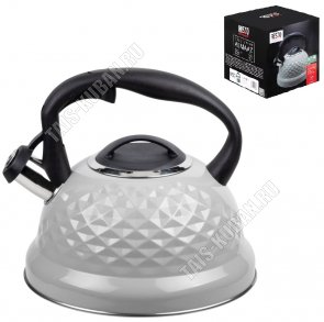 Чайник нерж 3,0л серый глянец (4) 