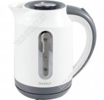 Чайник пластик 1,7л 2200Вт диск,защ.б/воды,индик,автооткл,съёмн.фильтр,бел/сер.(8)