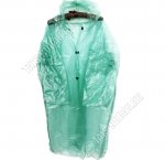 Плащ-дождевик, на липучках 109х65см П/Э,микс. (100)