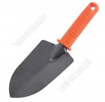 Совок посадочный с пласт.ручкой 18х8см, сталь (72)