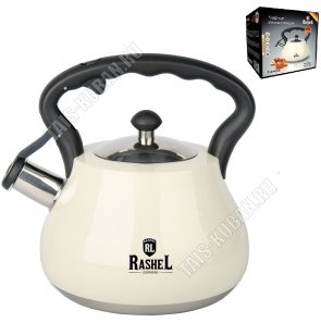 Чайник нерж 3,0л кремов,ф.груша (6) 
