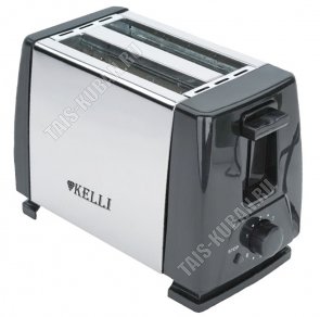 Тостер 800Вт 2ломт,7степ.поджар,термоиз.корп, белый(12) 