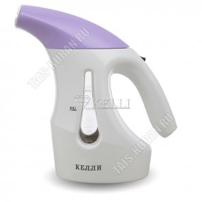 Отпариватель ручной 1800Вт д/воды 500мл,пар 20г/мин, цвет сиреневый/белый 