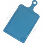 Доска раздел, с ручк (41х22см) толщ.6мм, сине-серый (25)