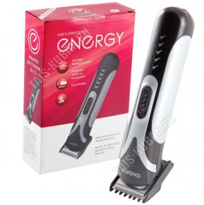 Машинка д/стрижки (аккум) 3Вт,600m/Ah,рег. уровня длины,лезв.нерж.ст, парикм.н-р,черн/серый (24) 