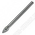 Сверло по керам.плитке  8мм,цилиндрич.хвостовик