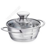 BIMBO Кастрюля 0,6л d12см,ф.сфера, сталь 304