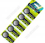 Бат. диск ERGOLUX СR2025, BL-5шт литиевые,блистер (5)