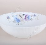 Blue flowers/Голубо-розовые пионы Салатник d18см 700мл (6)